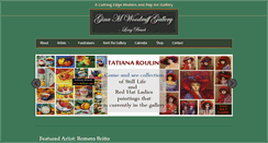Desktop Screenshot of ginamwgallery.com